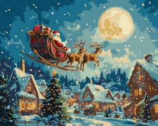Malen nach Zahlen - Ein Weihnachtsmärchen ©art_selena_ua