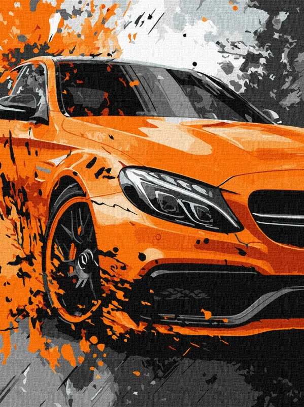 Painting by numbers - Bright power ©art_selena_ua