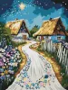 Malen nach Zahlen - Hütte ©art_selena_ua