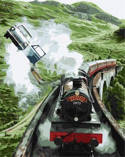 Malen nach Zahlen - Harry Potter: Flug nach Hogwarts ©Warner Bros.