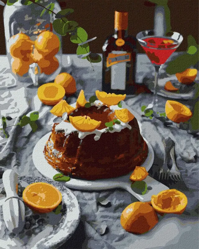Painting by numbers - Orange delight ©alonka_good