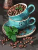 Malen nach Zahlen - Duftende Kaffeebohnen 