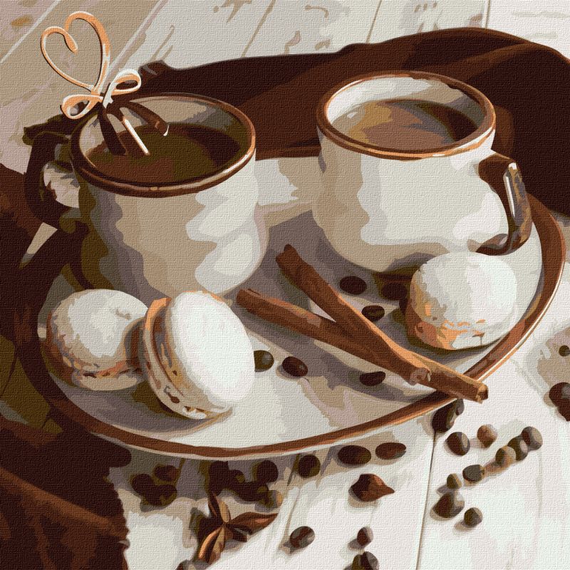 Malen nach Zahlen - Kaffee mit dem Geschmack der Liebe ©katryn_elen