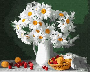 Malen nach Zahlen - Die Schönheit der Gänseblümchen
