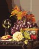 Painting by numbers - Still life with fruit and rose ©Edward Ladell
