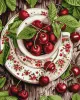 Painting by numbers - Cherry freshness ©art_selena_ua