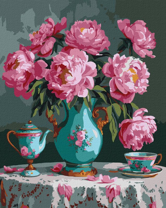 Malen nach Zahlen - Zarte Farben ©sophiia_іllustrations