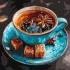 Painting by numbers - Anise tea ©art_selena_ua