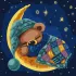 Painting by numbers - Cozy sleep ©Elena Schweitzer