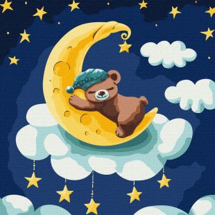Malen nach Zahlen - Eine märchenhafte Nacht ©Elena Schweitzer
