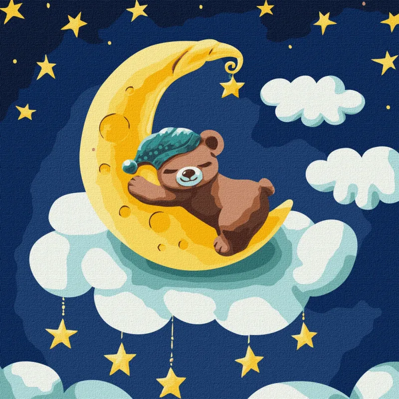 Malen nach Zahlen - Eine märchenhafte Nacht ©Elena Schweitzer