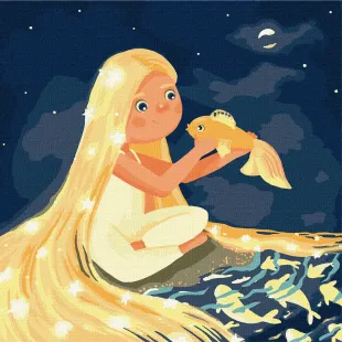 Malen nach Zahlen - Der geheime Fluss ©Katerina Valeriyva