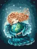 Painting by numbers - Angel Earth ©Elena Schweitzer