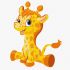 Painting by numbers - Little giraffe