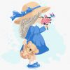 Painting by numbers - Little girl
