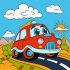 Painting by numbers - Funny trip ©art_selena_ua