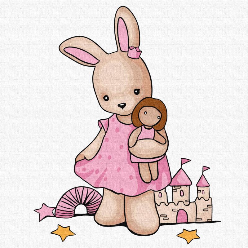 Painting by numbers - Charming princess ©tanya_bonya