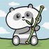 Painting by numbers - Cute panda
