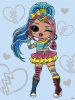 Painting by numbers - L.O.L. Surprise! Tweens Emma Emo