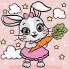 Painting by numbers - A carrot ©art_selena_ua
