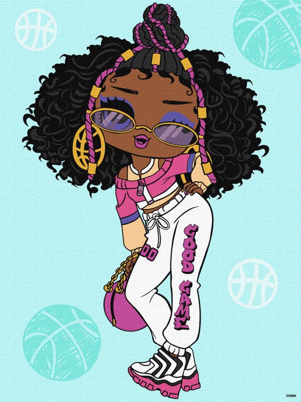 Malen nach Zahlen - L.O.L. Surprise! Tweens Hoops Cutie