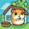 Malen nach Zahlen - Der Hamster ©art_selena_ua
