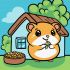 Painting by numbers - The hamster ©art_selena_ua