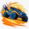Painting by numbers - The rally ©art_selena_ua