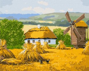 Malen nach Zahlen - Juli-Hitze ©Jaroslav Chyzhevsky