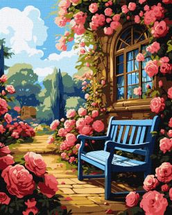 Malen nach Zahlen - Blumengarten ©art_selena_ua