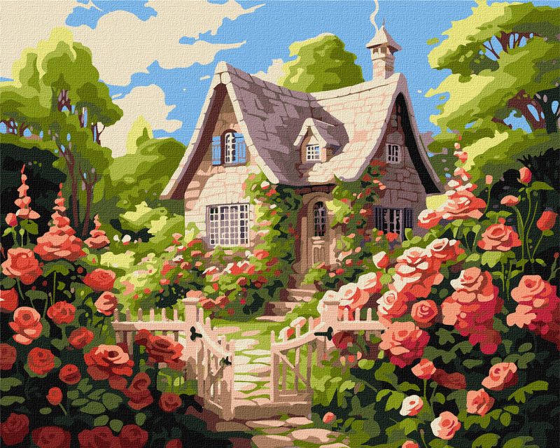 Painting by numbers - Cosy cottage ©art_selena_ua