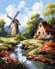 Painting by numbers - House by the mill ©art_selena_ua