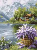 Malen nach Zahlen - Fliederkorb ©art_selena_ua