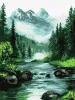 Malen nach Zahlen - Geheimnisvolle Quelle ©art_selena_ua