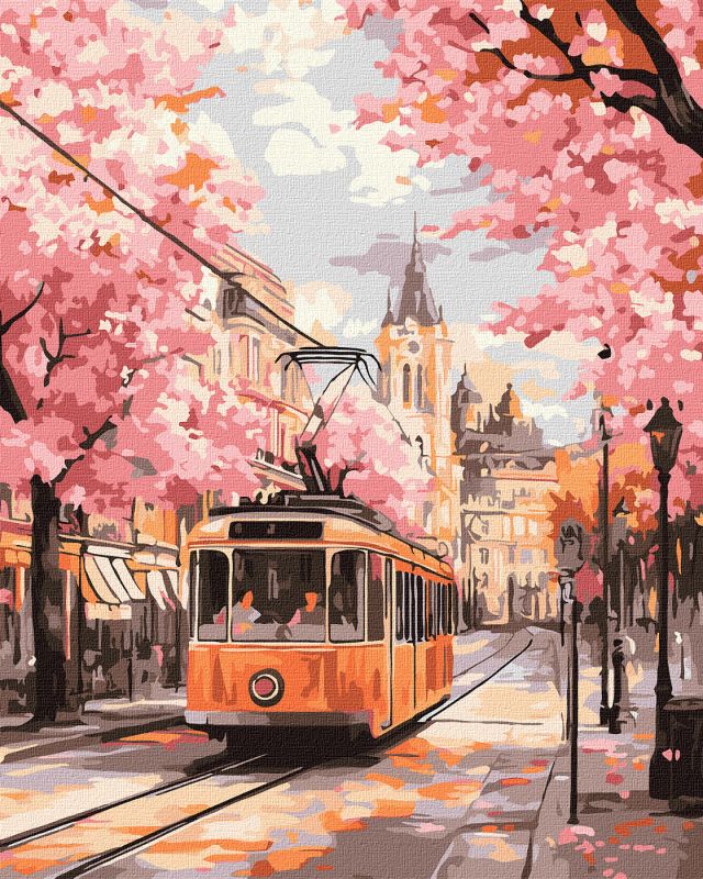 Painting by numbers - The pink route ©art_selena_ua