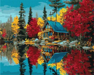 Malen nach Zahlen - Farben über dem Wasser ©art_selena_ua