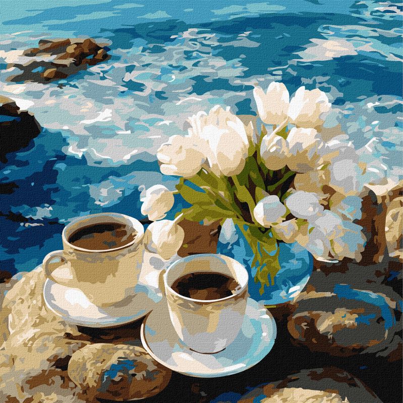 Malen nach Zahlen - Meereskaffee ©art_selena_ua