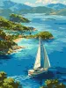 Malen nach Zahlen - Unendliche Lagune ©art_selena_ua