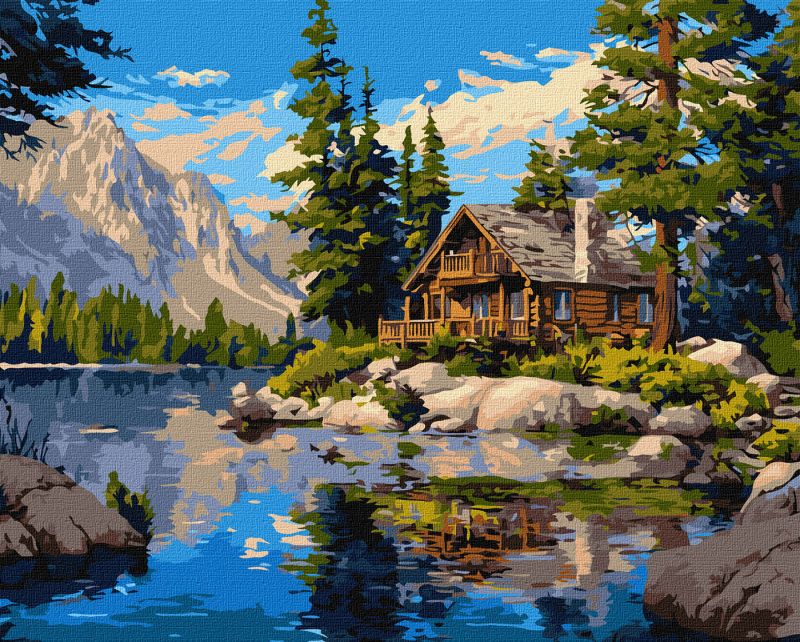 Painting by numbers - Forest Breath of the Wind ©art_selena_ua