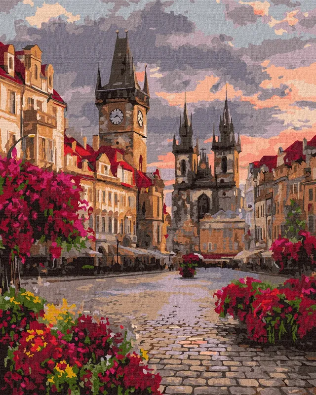 Malen nach Zahlen - Die Pracht von Prag ©art_selena_ua