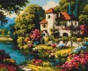 Malen nach Zahlen - Farbenfrohe Landschaft ©art_selena_ua