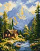 Malen nach Zahlen - Frieden zwischen den Gipfeln ©art_selena_ua