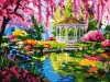 Painting by numbers - Colored gazebo ©art_selena_ua