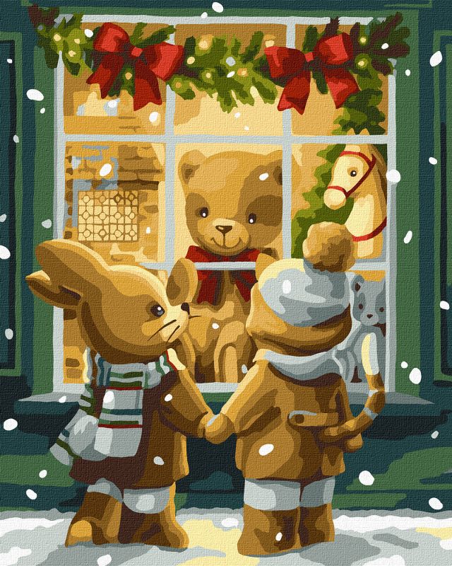 Painting by numbers - A toy shop ©tanya_bonya