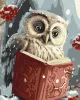 Painting by numbers - Smart owl ©art_selena_ua