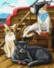 Painting by numbers - Fluffy pirates ©art.irina.pass