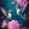 Malen nach Zahlen - Die fabelhaften Vögel mit Metallic-Farben ©art_selena_ua