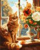 Painting by numbers - Red kitty ©art_selena_ua
