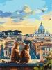 Malen nach Zahlen - Die Katzen in Rom ©art_selena_ua