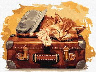 Malen nach Zahlen - Bereit zu reisen ©art_selena_ua